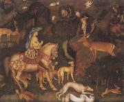 Antonio Pisanello The Vision of Saint Eustace Spain oil painting artist